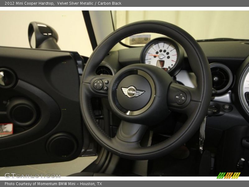 Velvet Silver Metallic / Carbon Black 2012 Mini Cooper Hardtop