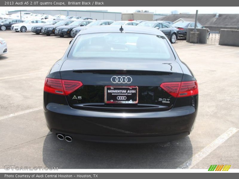 Brilliant Black / Black 2013 Audi A5 2.0T quattro Coupe