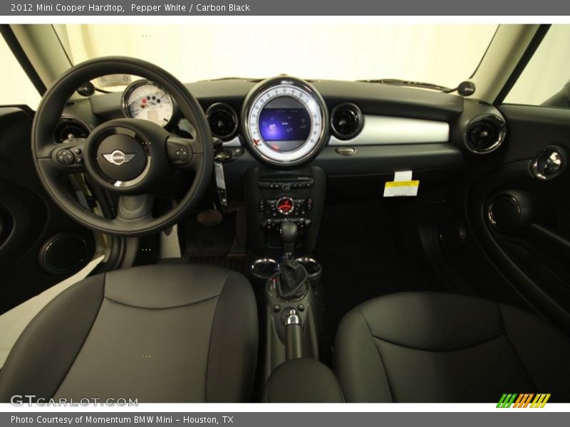 Pepper White / Carbon Black 2012 Mini Cooper Hardtop