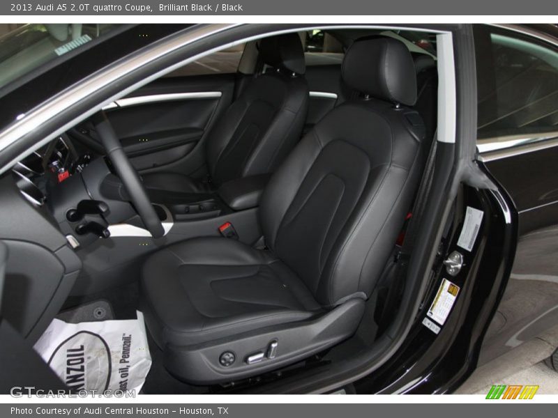 Brilliant Black / Black 2013 Audi A5 2.0T quattro Coupe