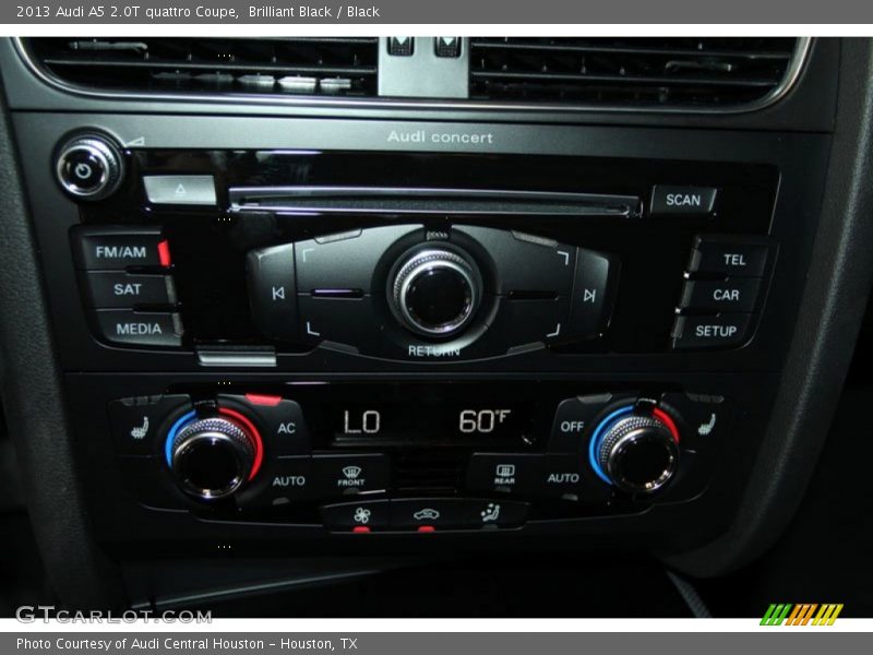 Controls of 2013 A5 2.0T quattro Coupe