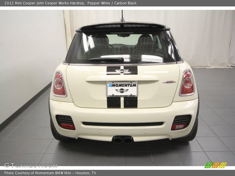 Pepper White / Carbon Black 2012 Mini Cooper John Cooper Works Hardtop