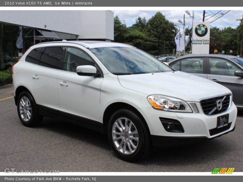 Ice White / Anthracite 2010 Volvo XC60 T6 AWD