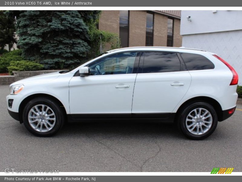 Ice White / Anthracite 2010 Volvo XC60 T6 AWD
