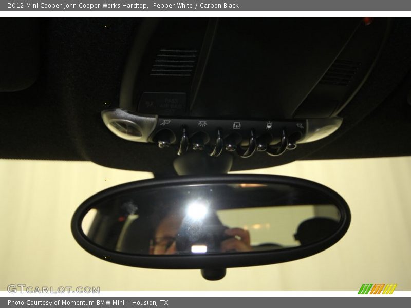 Pepper White / Carbon Black 2012 Mini Cooper John Cooper Works Hardtop