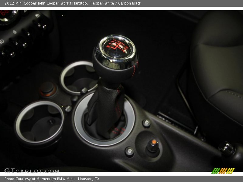 Pepper White / Carbon Black 2012 Mini Cooper John Cooper Works Hardtop