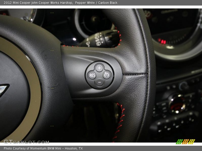 Pepper White / Carbon Black 2012 Mini Cooper John Cooper Works Hardtop