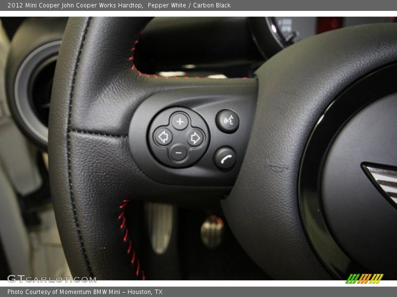 Pepper White / Carbon Black 2012 Mini Cooper John Cooper Works Hardtop