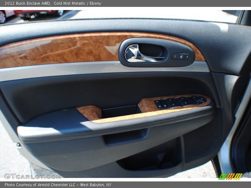 Gold Mist Metallic / Ebony 2012 Buick Enclave AWD