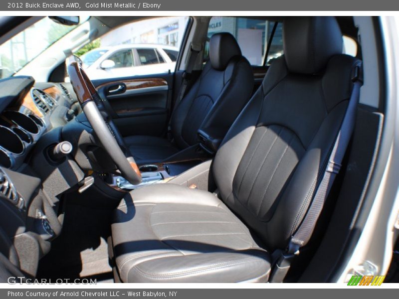 Gold Mist Metallic / Ebony 2012 Buick Enclave AWD
