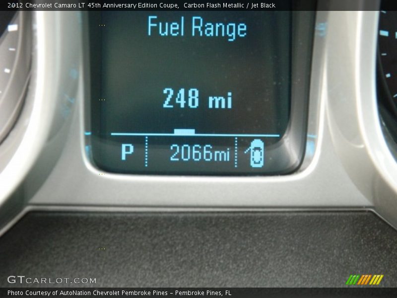 Carbon Flash Metallic / Jet Black 2012 Chevrolet Camaro LT 45th Anniversary Edition Coupe