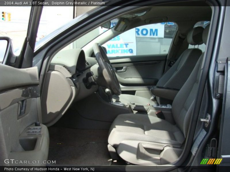 Dolphin Grey Metallic / Platinum 2004 Audi A4 1.8T Sedan