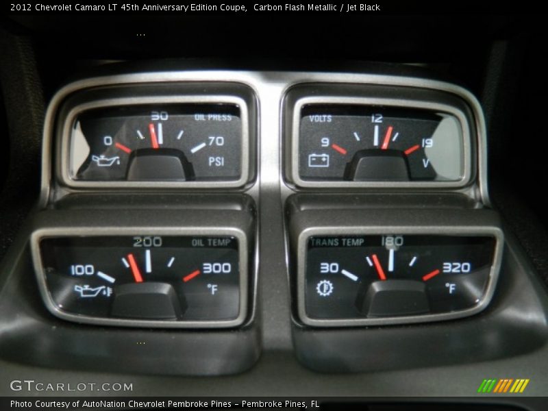 Carbon Flash Metallic / Jet Black 2012 Chevrolet Camaro LT 45th Anniversary Edition Coupe