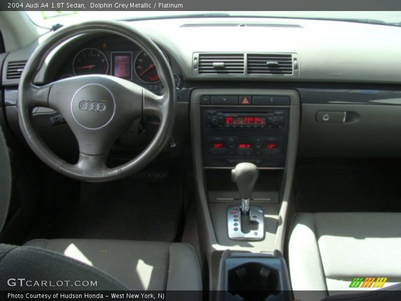Dolphin Grey Metallic / Platinum 2004 Audi A4 1.8T Sedan