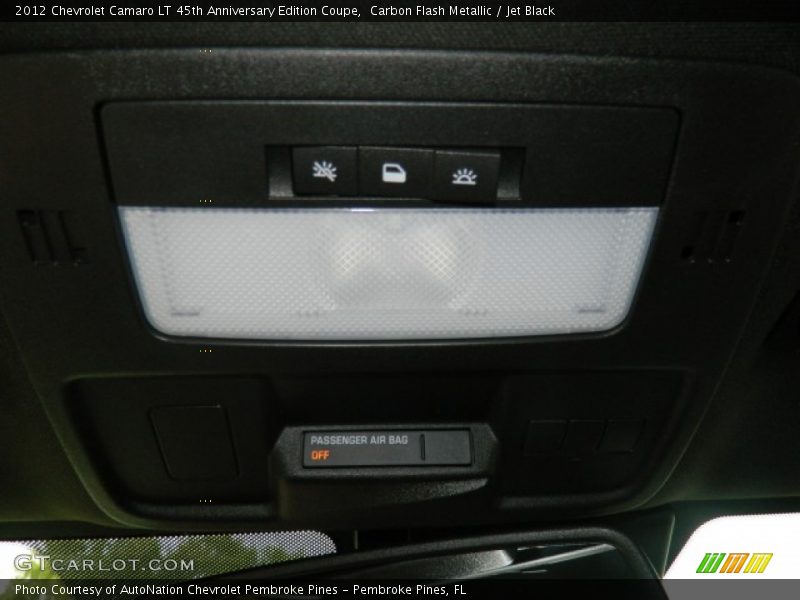 Carbon Flash Metallic / Jet Black 2012 Chevrolet Camaro LT 45th Anniversary Edition Coupe
