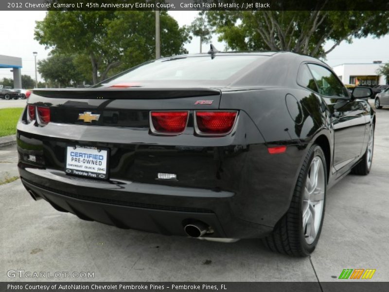 Carbon Flash Metallic / Jet Black 2012 Chevrolet Camaro LT 45th Anniversary Edition Coupe