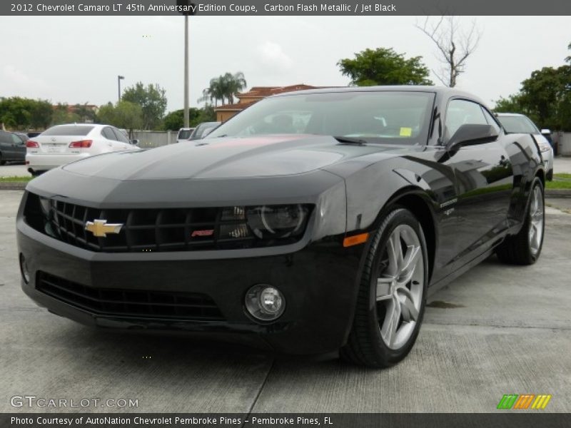 Carbon Flash Metallic / Jet Black 2012 Chevrolet Camaro LT 45th Anniversary Edition Coupe