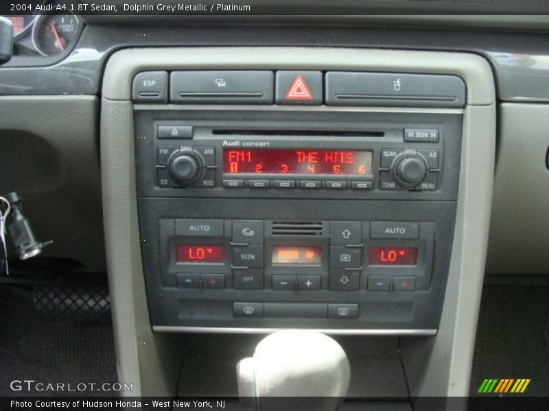 Dolphin Grey Metallic / Platinum 2004 Audi A4 1.8T Sedan