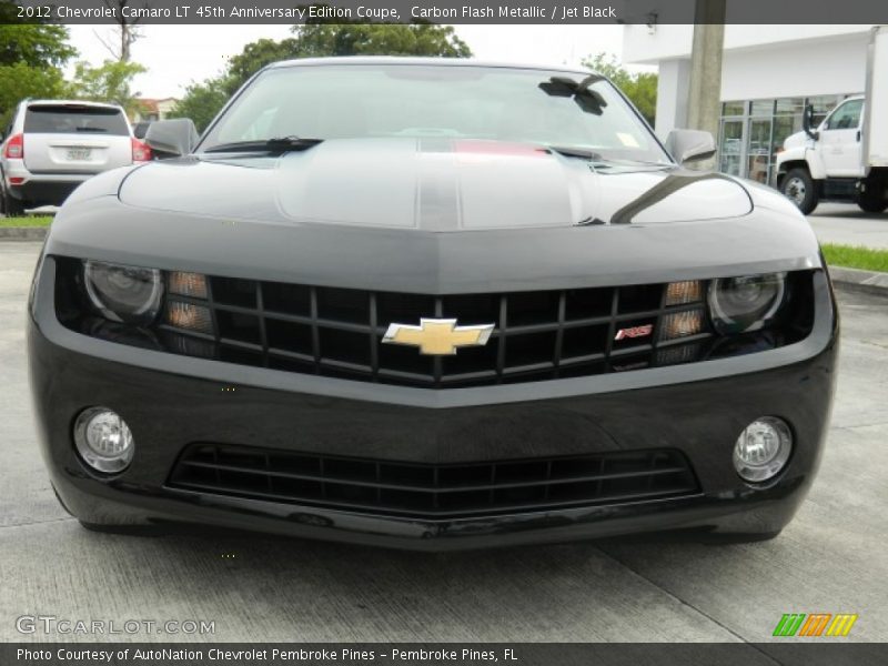 Carbon Flash Metallic / Jet Black 2012 Chevrolet Camaro LT 45th Anniversary Edition Coupe