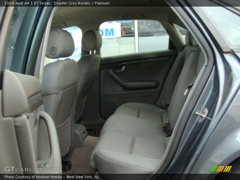 Dolphin Grey Metallic / Platinum 2004 Audi A4 1.8T Sedan