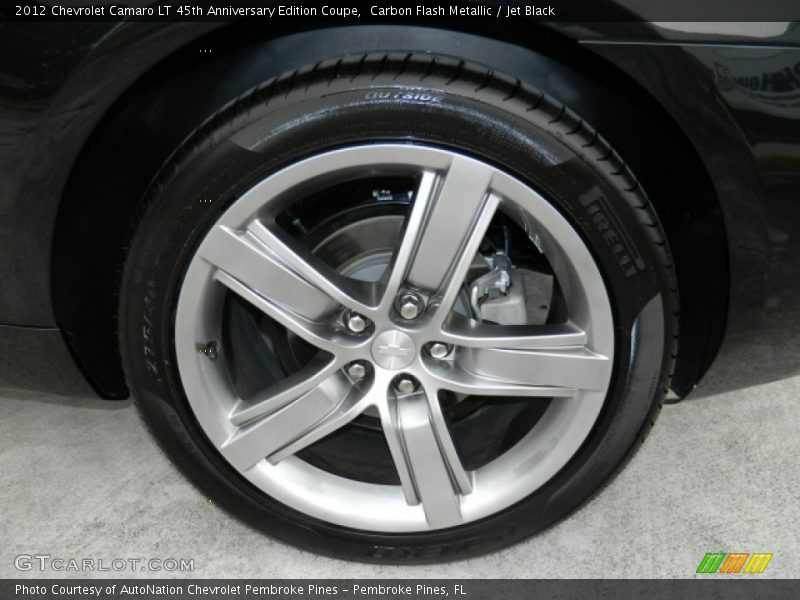 Carbon Flash Metallic / Jet Black 2012 Chevrolet Camaro LT 45th Anniversary Edition Coupe