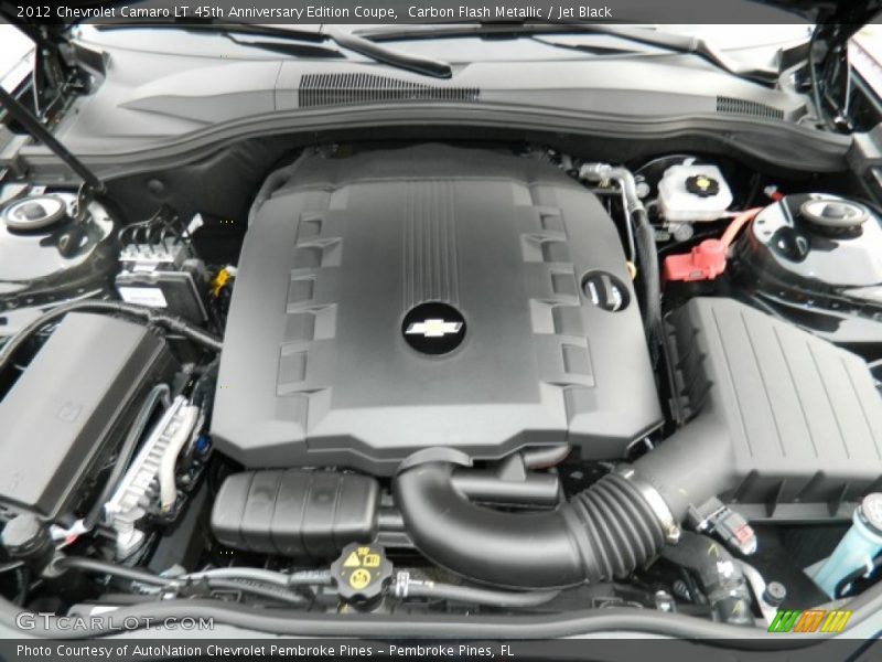 Carbon Flash Metallic / Jet Black 2012 Chevrolet Camaro LT 45th Anniversary Edition Coupe