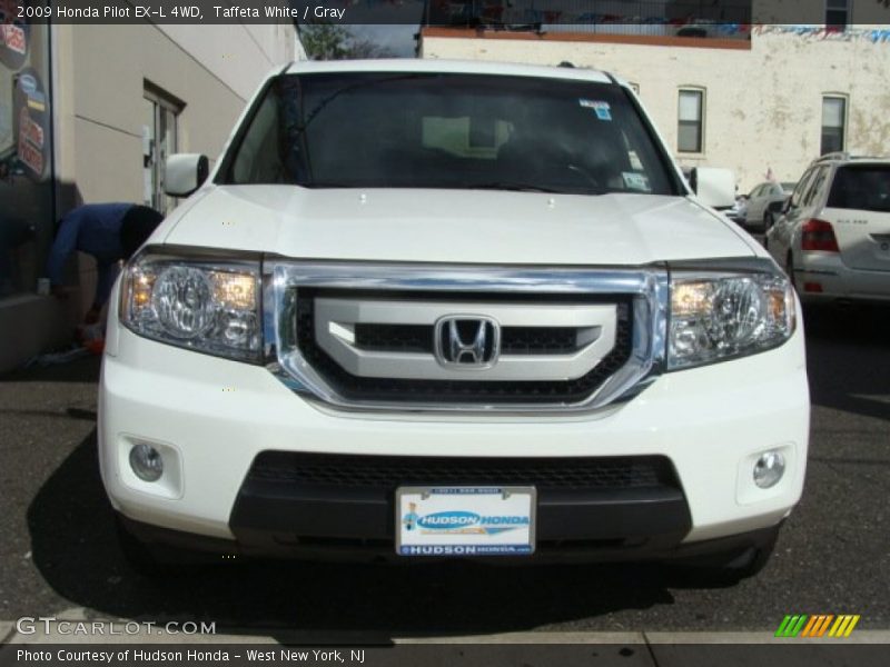 Taffeta White / Gray 2009 Honda Pilot EX-L 4WD
