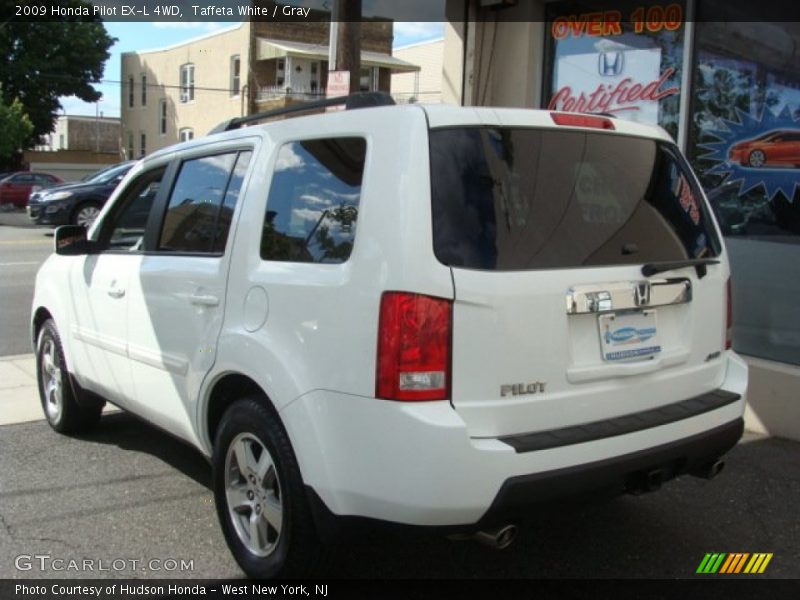 Taffeta White / Gray 2009 Honda Pilot EX-L 4WD