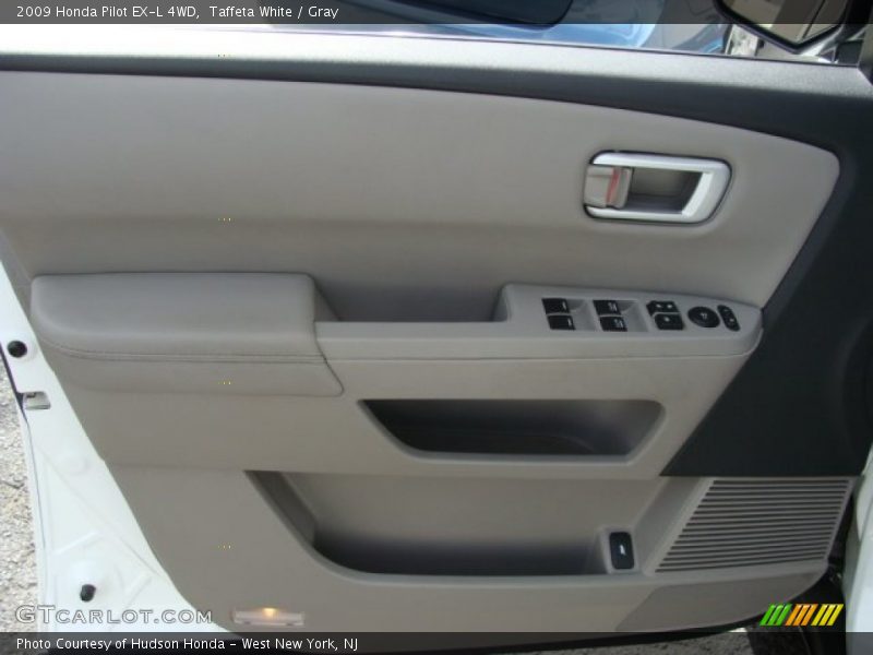 Taffeta White / Gray 2009 Honda Pilot EX-L 4WD