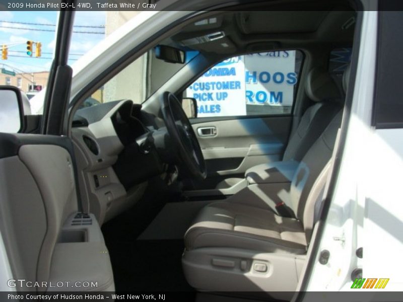 Taffeta White / Gray 2009 Honda Pilot EX-L 4WD