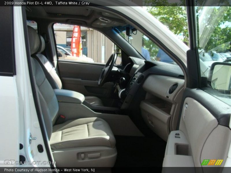 Taffeta White / Gray 2009 Honda Pilot EX-L 4WD