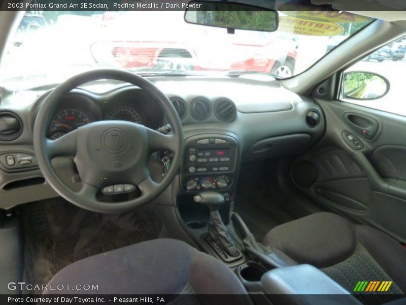 Redfire Metallic / Dark Pewter 2003 Pontiac Grand Am SE Sedan