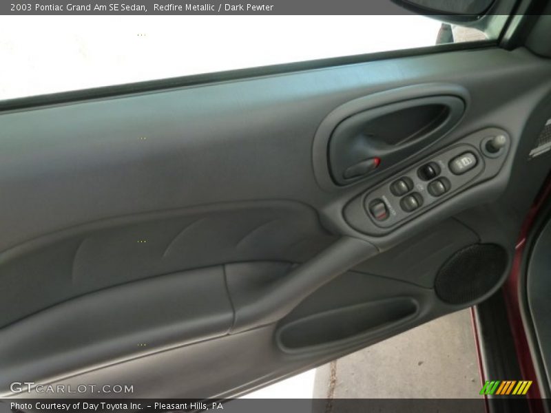 Redfire Metallic / Dark Pewter 2003 Pontiac Grand Am SE Sedan