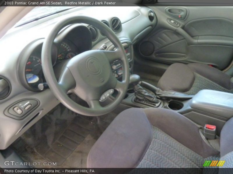Redfire Metallic / Dark Pewter 2003 Pontiac Grand Am SE Sedan