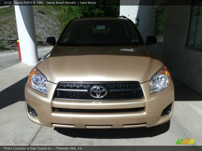 Sandy Beach Metallic / Sand Beige 2012 Toyota RAV4 I4 4WD
