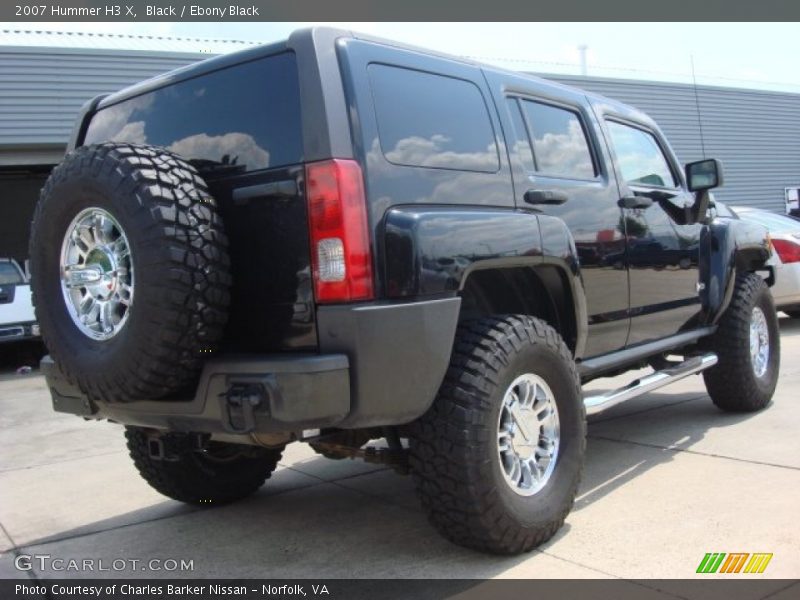 Black / Ebony Black 2007 Hummer H3 X