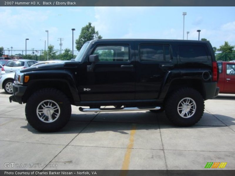 Black / Ebony Black 2007 Hummer H3 X