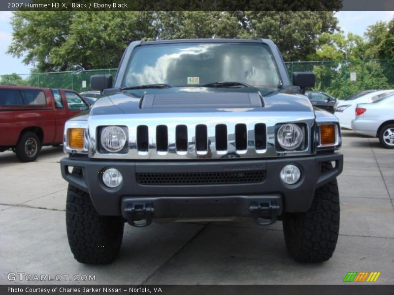 Black / Ebony Black 2007 Hummer H3 X
