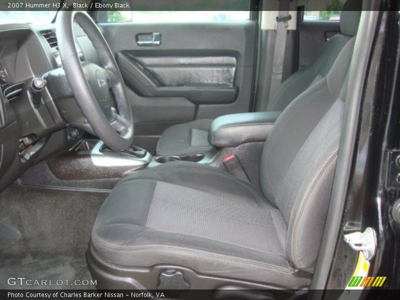 Black / Ebony Black 2007 Hummer H3 X