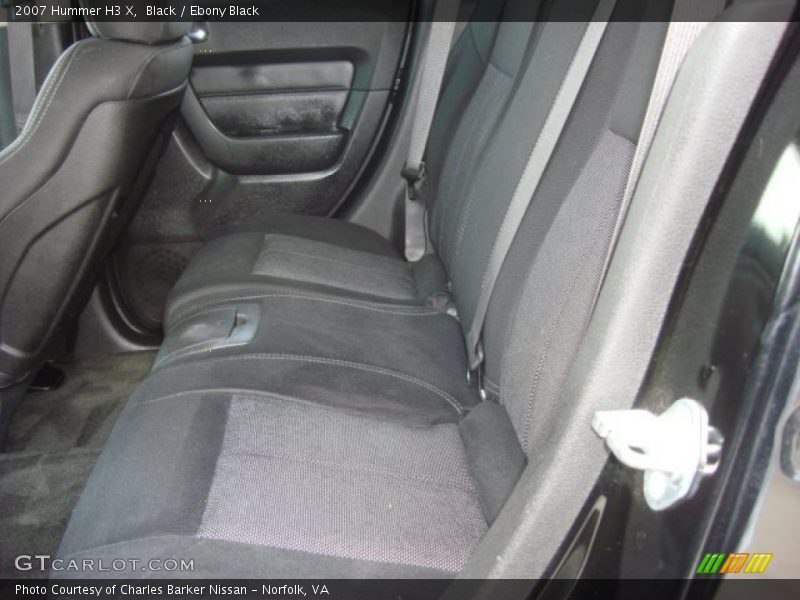 Black / Ebony Black 2007 Hummer H3 X