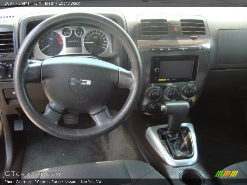 Black / Ebony Black 2007 Hummer H3 X