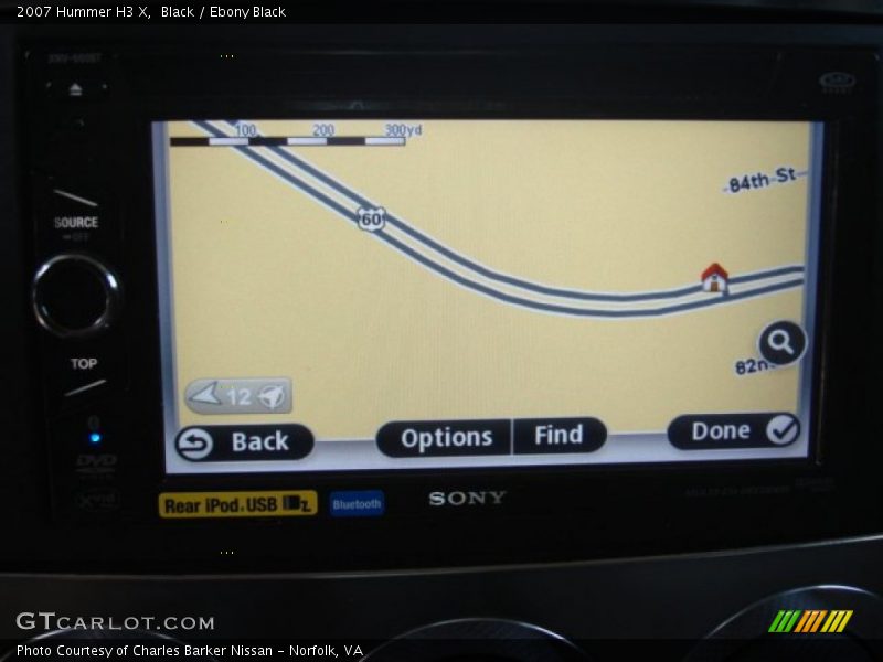 Black / Ebony Black 2007 Hummer H3 X