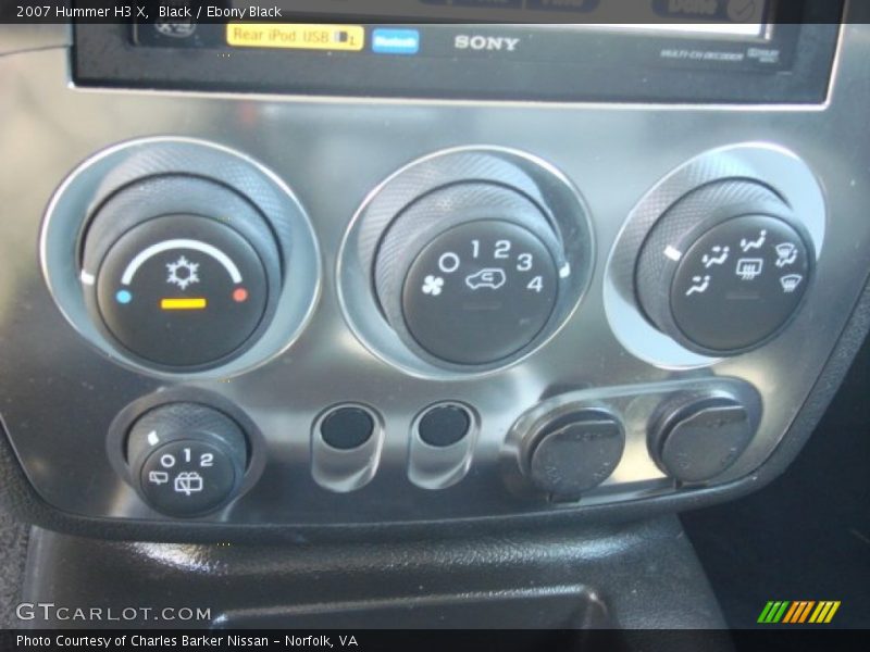 Black / Ebony Black 2007 Hummer H3 X