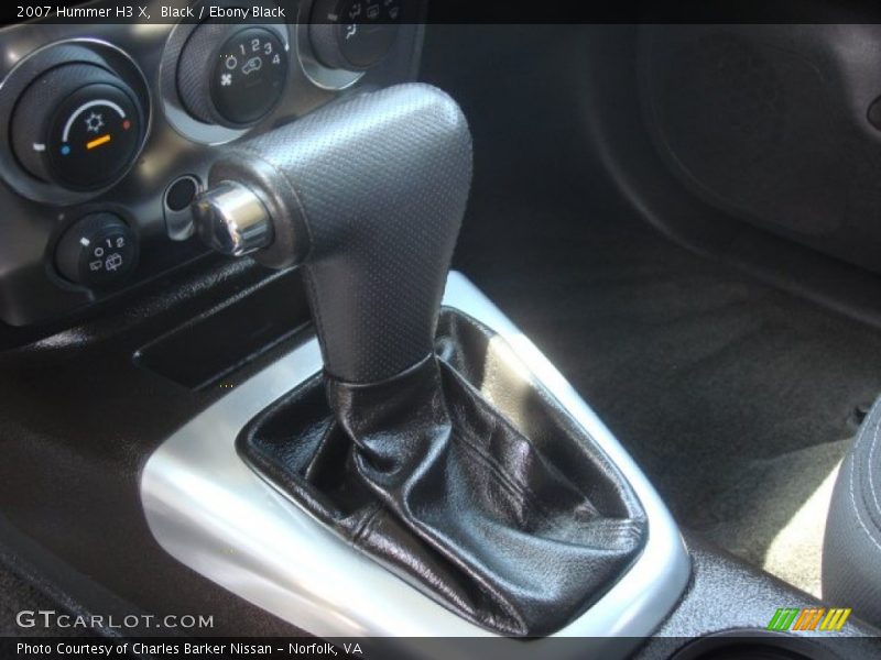 Black / Ebony Black 2007 Hummer H3 X