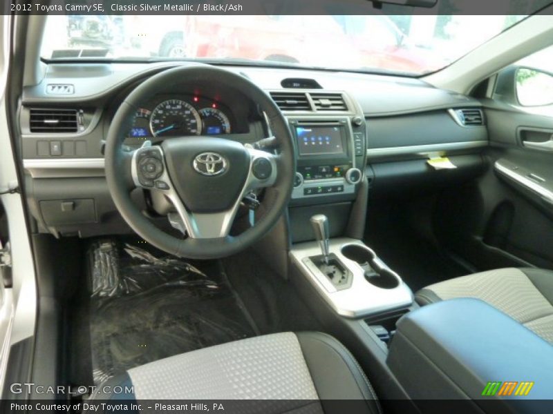 Classic Silver Metallic / Black/Ash 2012 Toyota Camry SE