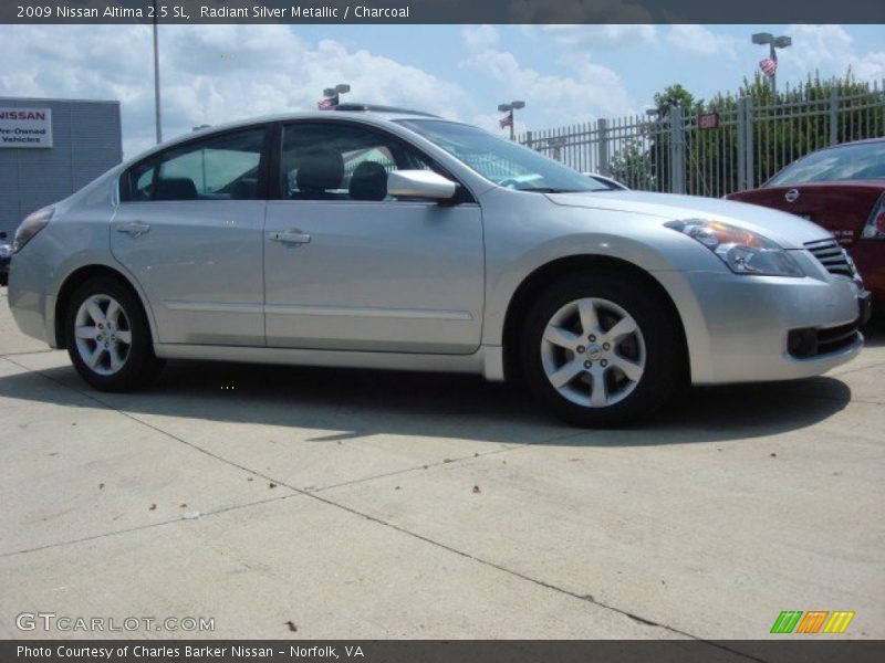 Radiant Silver Metallic / Charcoal 2009 Nissan Altima 2.5 SL