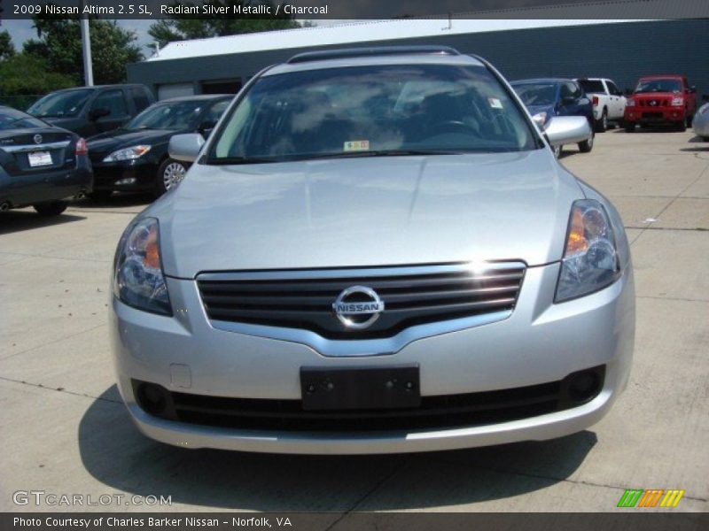 Radiant Silver Metallic / Charcoal 2009 Nissan Altima 2.5 SL
