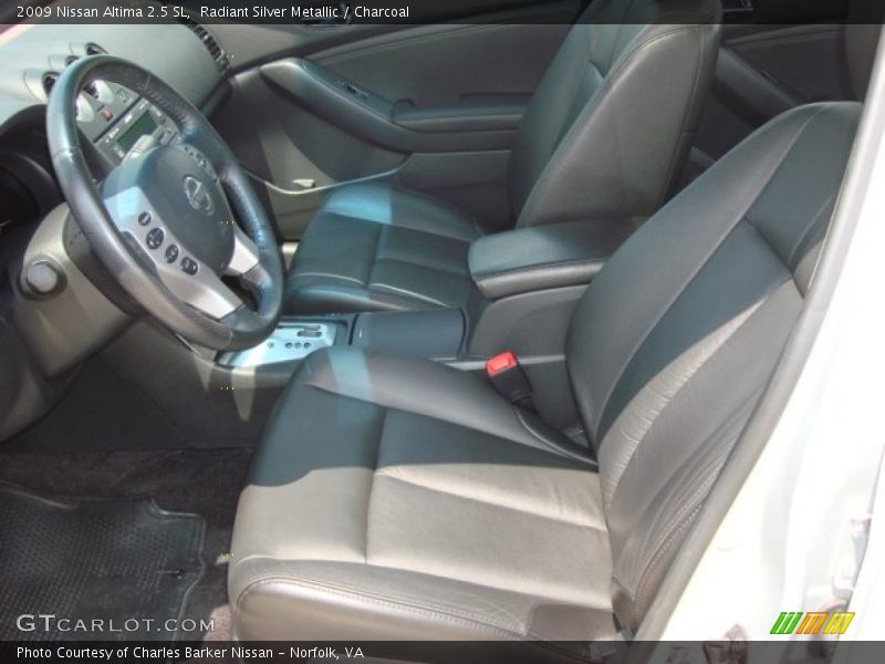 Radiant Silver Metallic / Charcoal 2009 Nissan Altima 2.5 SL