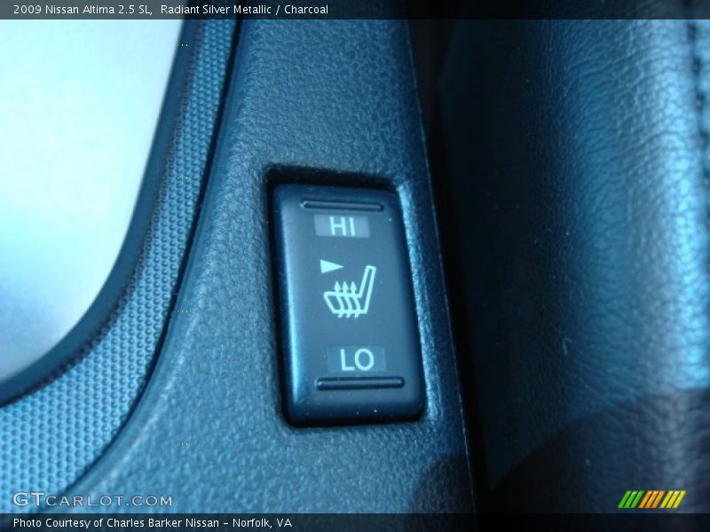 Radiant Silver Metallic / Charcoal 2009 Nissan Altima 2.5 SL