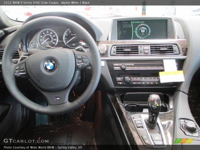 Dashboard of 2013 6 Series 640i Gran Coupe